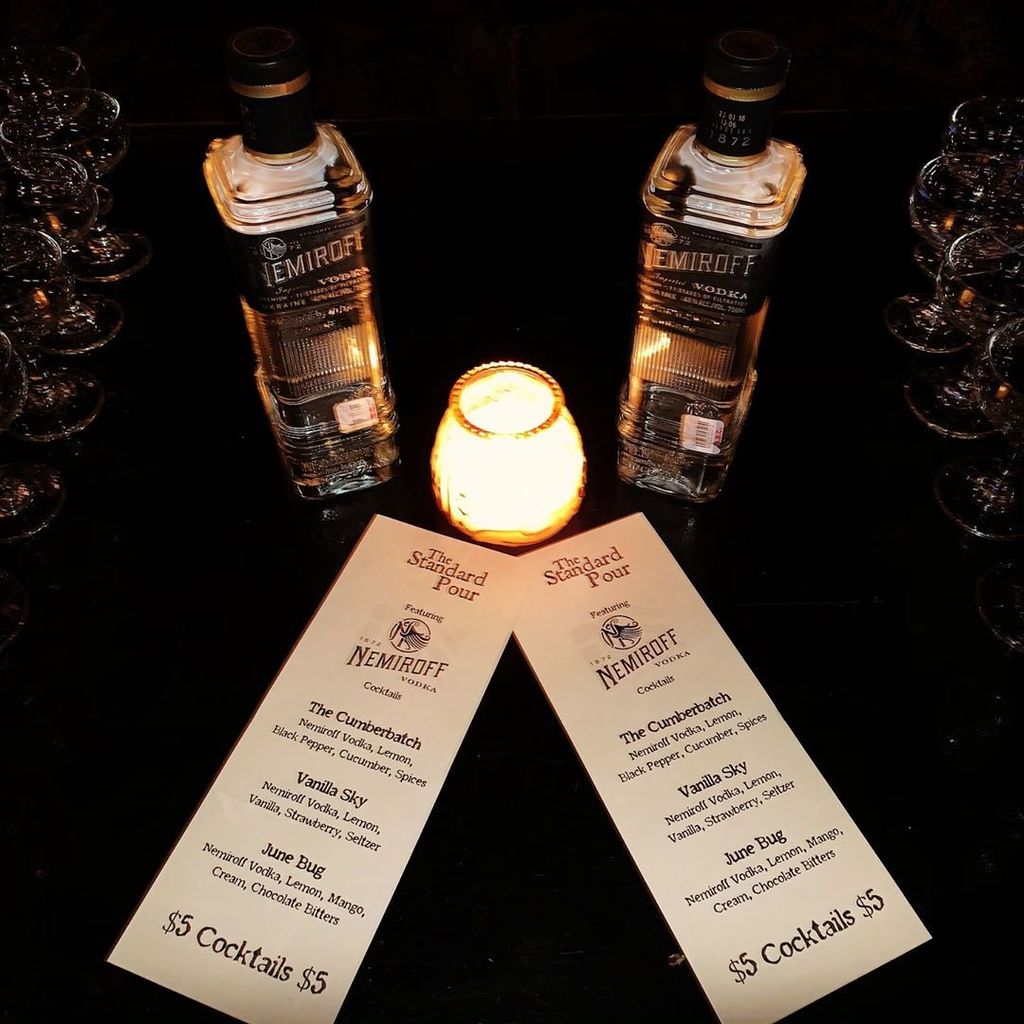 “Celebrate good times, Come On!!” Friday Happy Hour kicks off at 4pm with $5 <a href="/nemiroff/">Nemiroff</a>.international cocktails!  #happyfriday #dallashappyhour #uptowndallas #nemiroffvodka #mixology #craftcocktails