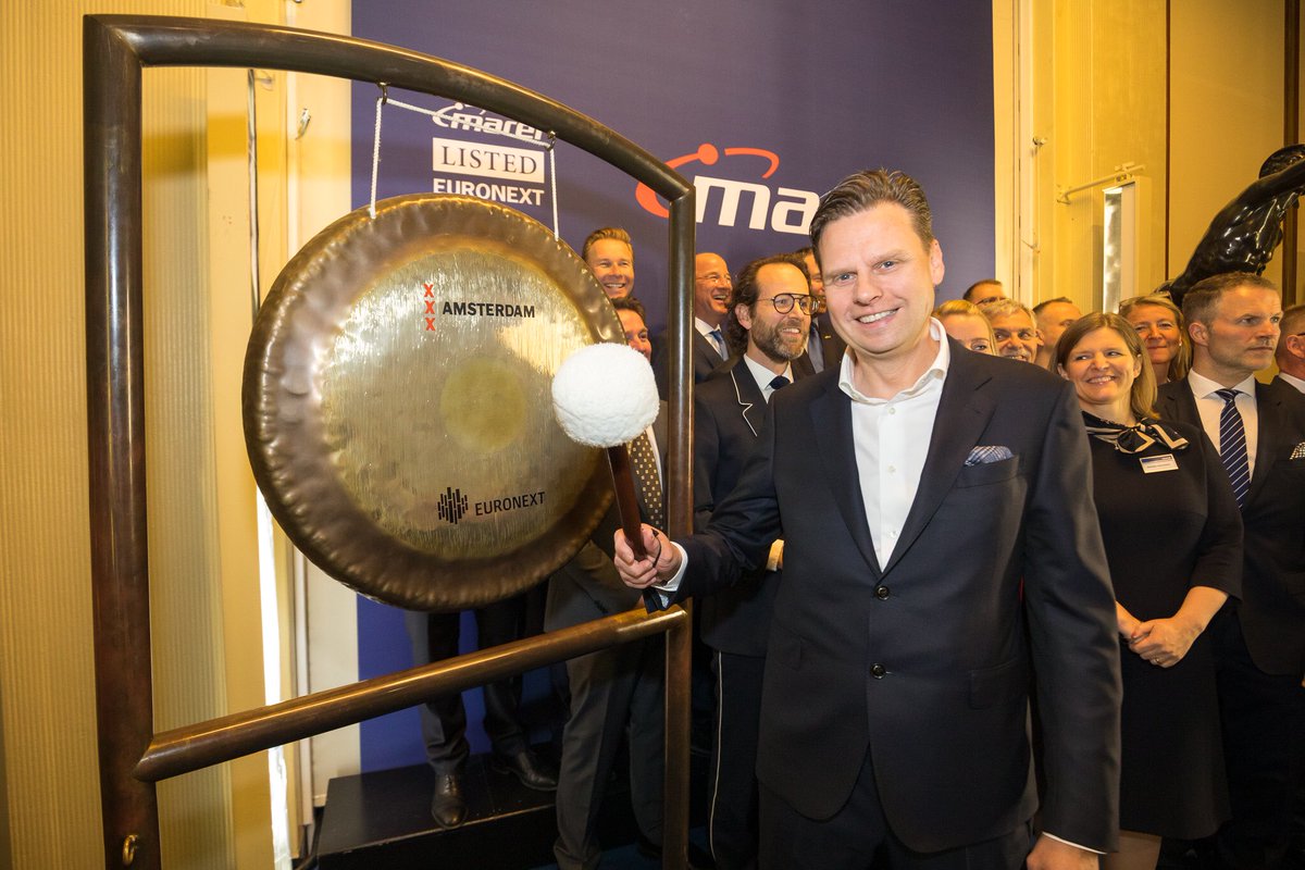 Congratulations to #Marel on their dual listing @Euronext_nl