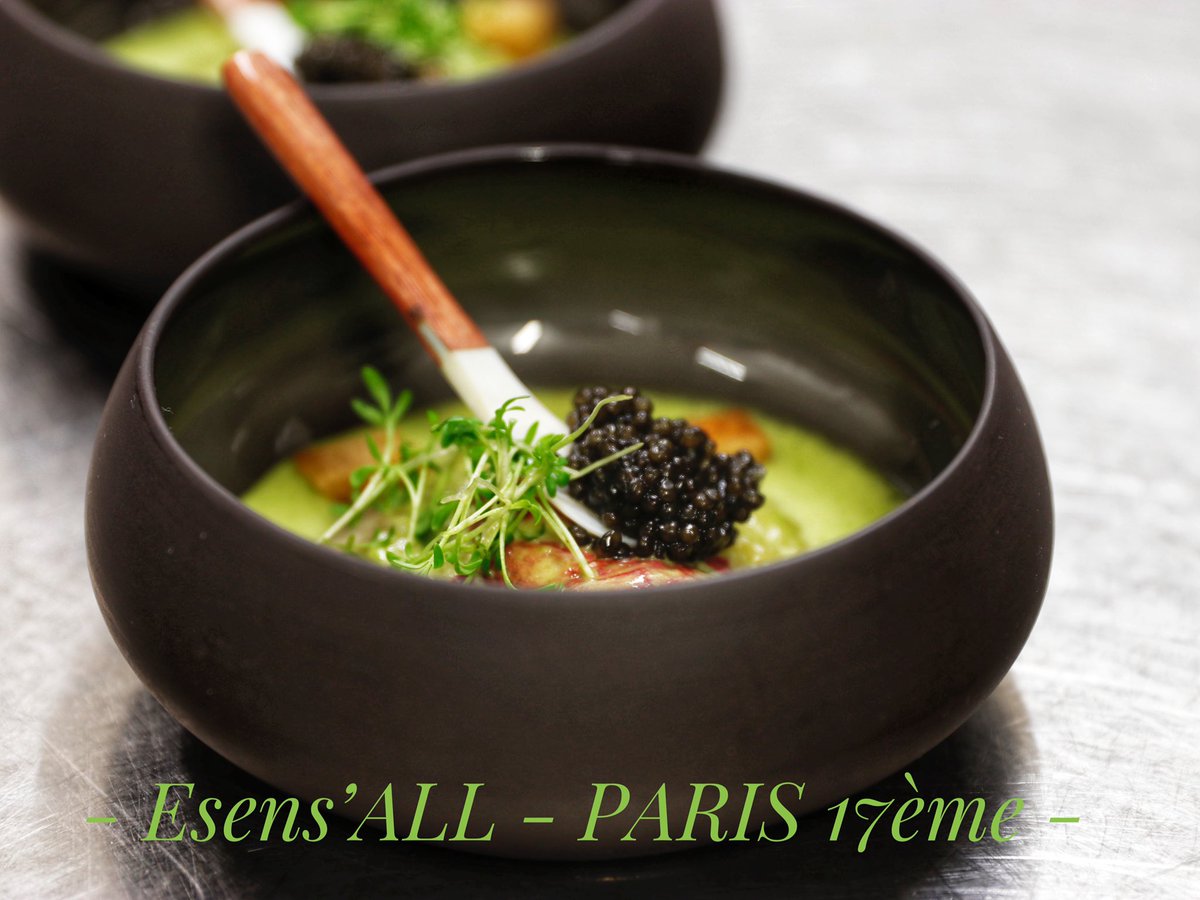 Esensall's tweet photo. New Dish with a French touch CAVIAR 👌😋 ORIGIN &amp; HERBAL .
.
#intimisterestaurant #nature #frenchcaviar #saveourspecies #guidelebey #localfood #gaultetmillau #biodiversité #organicfood #partage #restaurant17eme #restaurantengagé #origin #biologique #batignolles @CAVIARSTURIA https://t.co/39GzqLsXuy