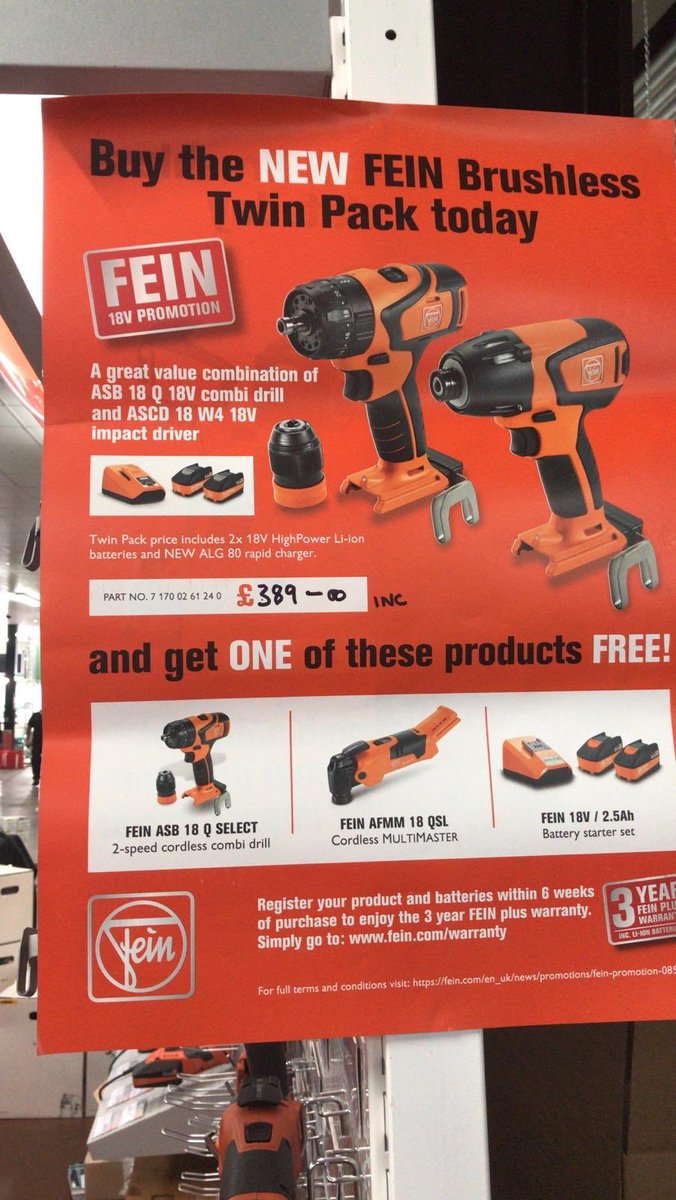 FEIN Power Tools UK tweet media