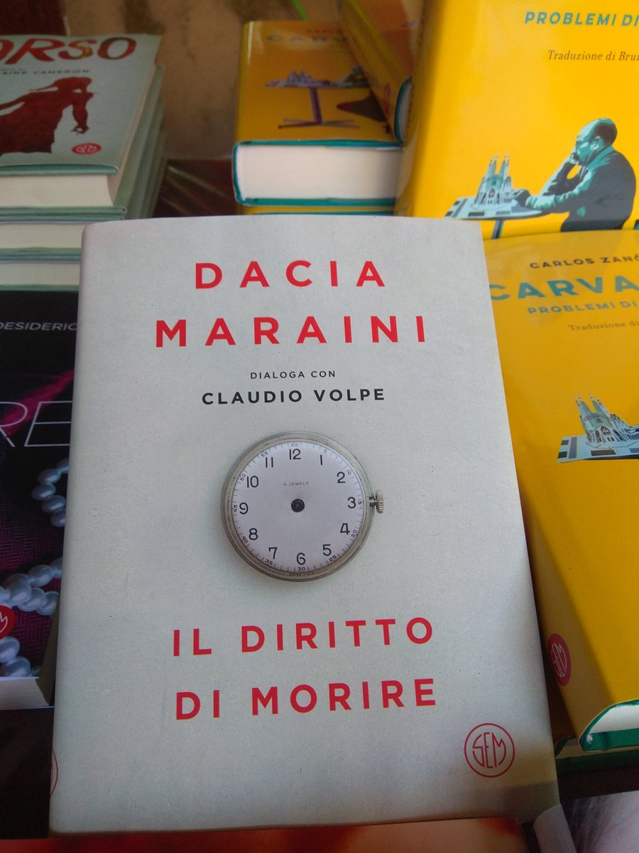 Prima vendita del giorno #daciamaraini + #claudiovolpe @SEMLibri #unamarinadilibri #unamarinadilibri2019 #SEM