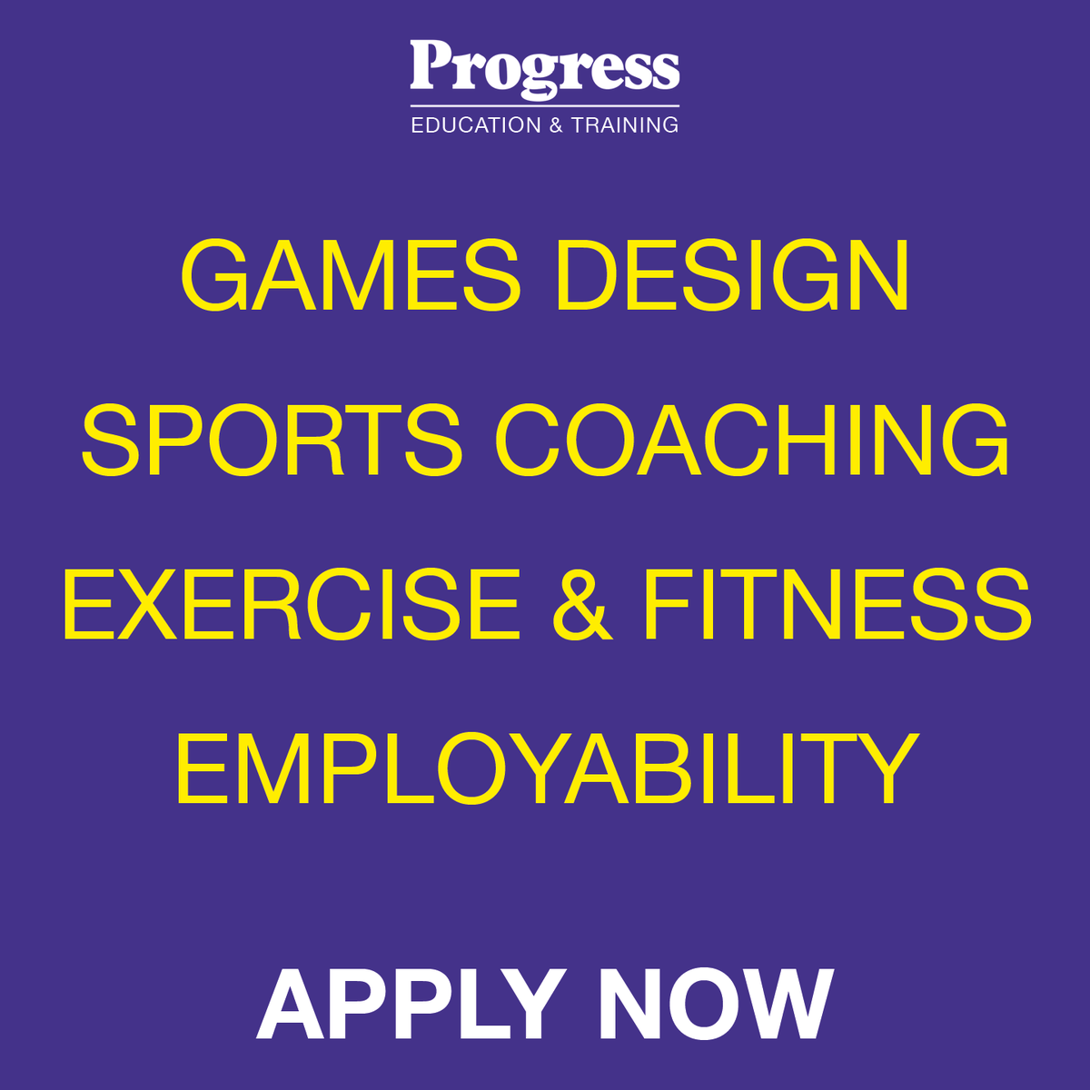 ProgressSports0's tweet photo. We currently have spaces on all of our #courses!

If you're 16-24 and not currently in #Education, check out the list of all of our courses at:
https://t.co/ZmhGJAlEuw

or phone our office 📞 on 0151 298 9139 for more information. https://t.co/Sjy94ellfM