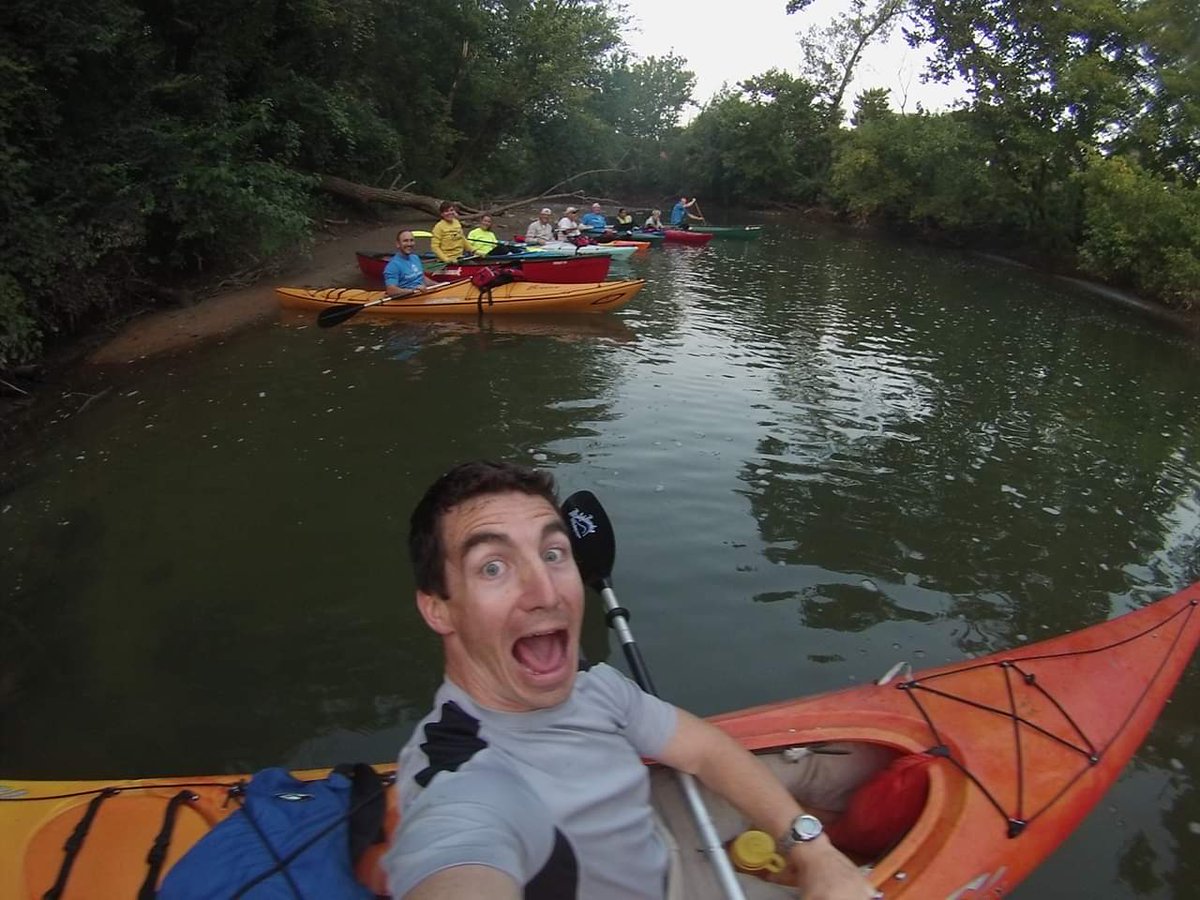 burkeindiana's tweet photo. Today's the day! Happy 8th annual #Canoe2Work Day, Indy! See you on the waters. #myWhiteRiver https://t.co/a36q3anlWE