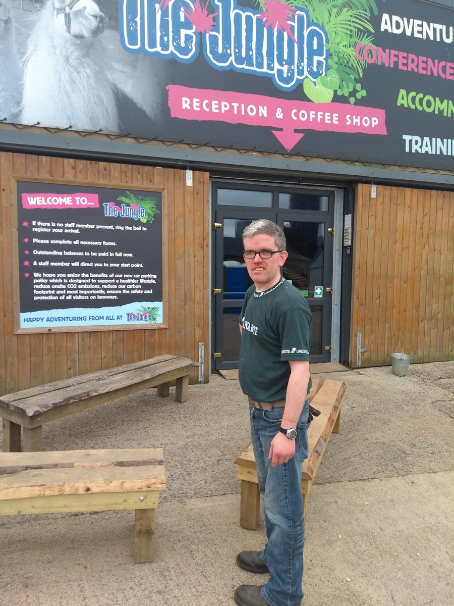 #whatworkmeanstome meet Martin: 'I love working @TheJungle_NI 😀 I 'm always learning new skills, I feel involved and have made new friends' #theJungleNI #supportedemployment #positiveaction #employmentforall #DiversityandInclusion #5stepguide @TriangleHousing @niuse_tweets