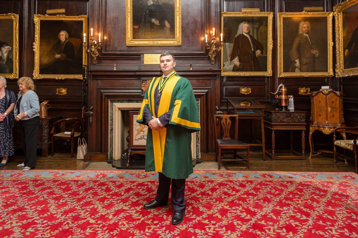 spectaclemakers's tweet image. This week we were also delighted to welcome Malcom Maciver @mc_maciver to our #Livery He is Senior Lecturer in #Optometry, @portsmouthuni Portsmouth University.