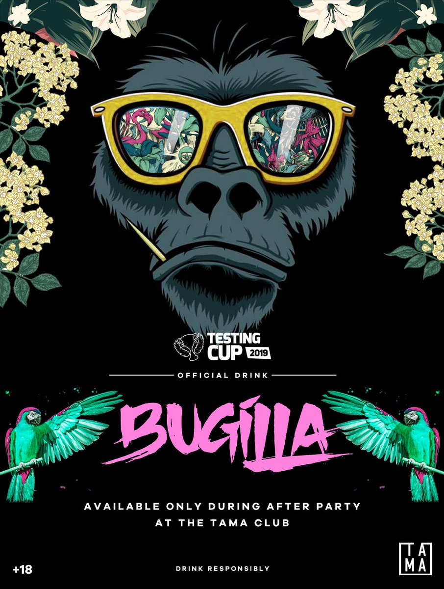 TestingCup's tweet image. Available only at the #testingcup2019 Party 😉