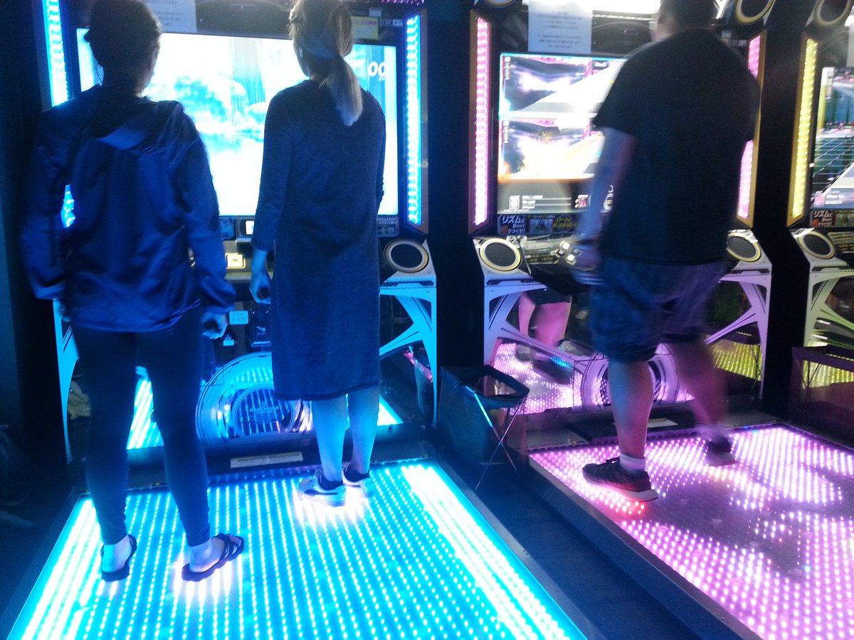 mitchell_epp's tweet image. I was amazed at not only the skill of some of the rhythm game players but also how many skilled ones were in at any one time at the arcades in Akihabara.  Im fairly rhythmically challenged myself. #JILC2019