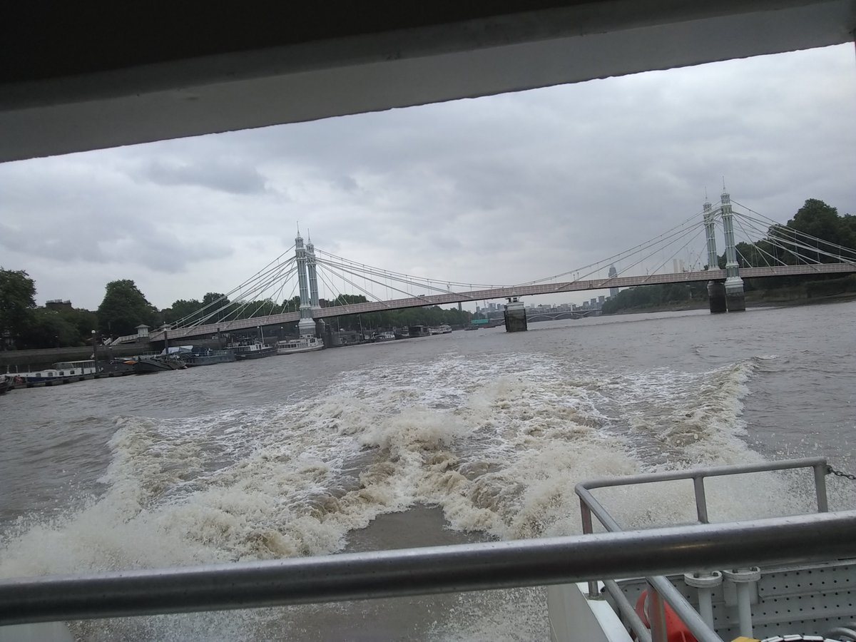 Great trip on Thames for Yr 12, hearing about work of <a href="/TidewayLondon/">Tideway</a> and careers in civil engineering