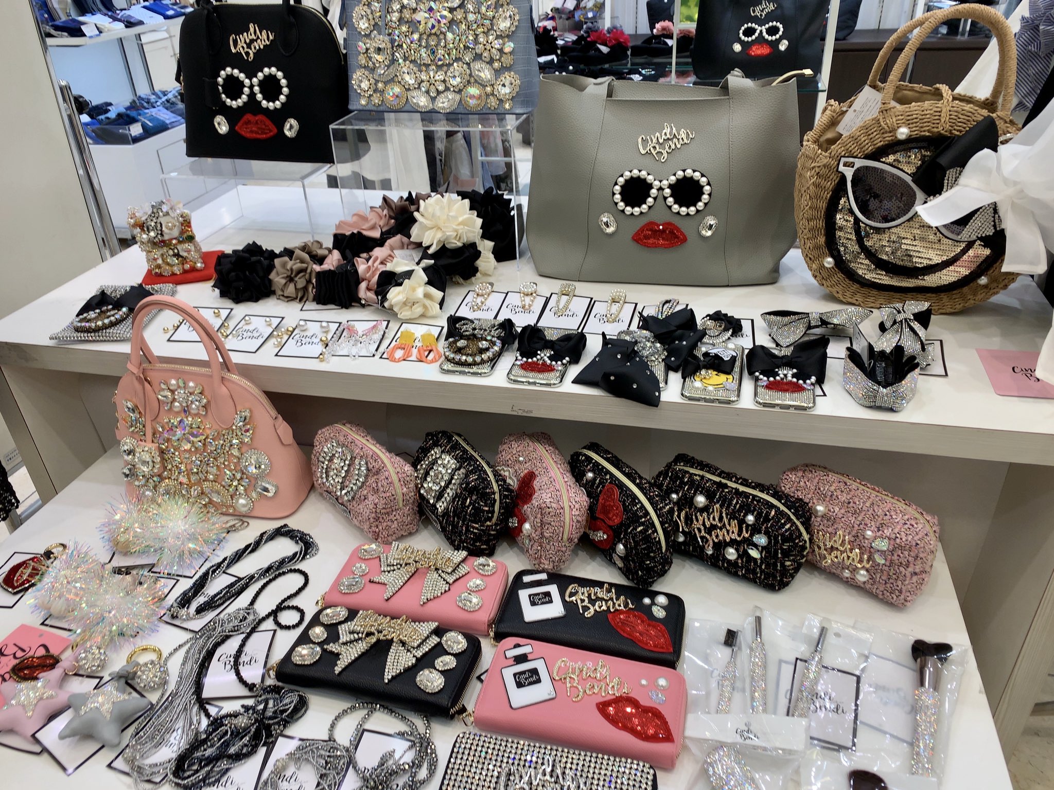 花モチーフ&ビジュー付きトップス♡シンディベンディCINDIBENDIポテチーノ Dollybird vol.38』限定モデル「Toy's Sugar Party* × SugarCups