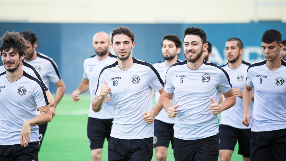 SabailFC's tweet photo. We are back for #training at #ASCOArena! Getting ready for our #UEL campaign! https://t.co/mXGdid5zkg
