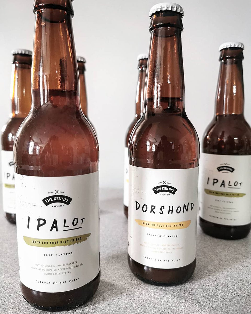 KennelBrewery's tweet photo. From next week you don't have to drink alone... We've got your best friend covered!
#dogbrew #IPAlot #dorshond #chickenflavour #beefflavour #beerfordogs https://t.co/9loKtmtEEp