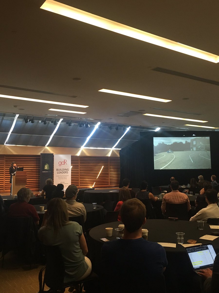 gdRtalent's tweet photo. Our third speaker for the day Angela Schoellig, University of Toronto shows us how she uses Machine Learning for Robotics! #cdnTECHatSCALE https://t.co/QwEYkd1rnC