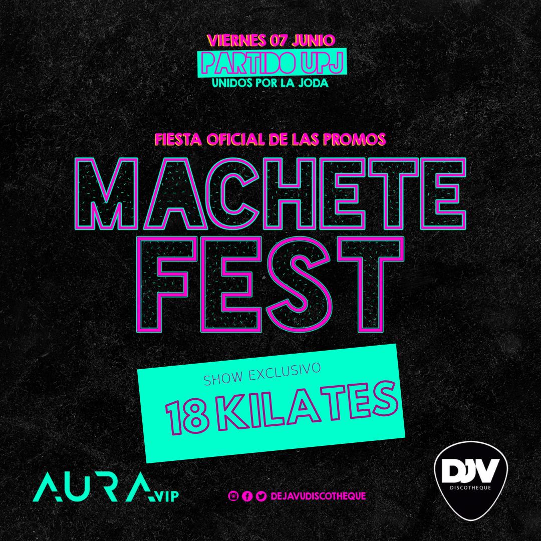 🕺 ¡LLEGÓ EL GRAN DÍA! 🕺

👉🏻 Estamos totalmente preparados para hacerte vivir una gran noche 💣💥

-Machete Fest 🎓
-Show en vivo de '18 KILATES' 🎤
-DJ <a href="/fede_peyka/">Fede Peyka Saldaña</a> 🎧

Votá por la joda, votá por DJV 💯

#AuraVip - #DejavuDiscotheque