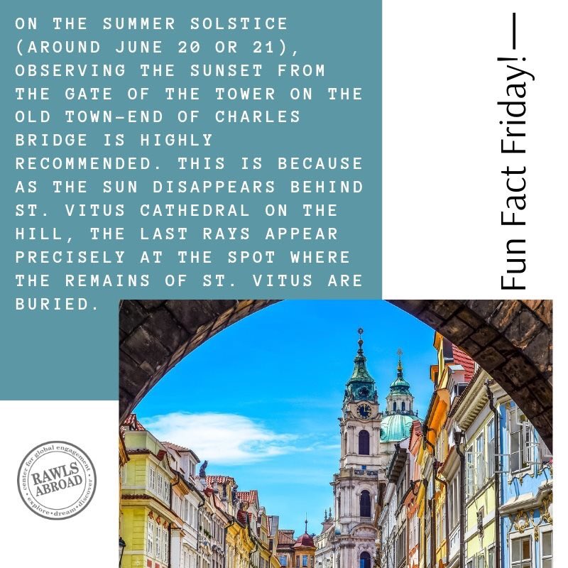 Fun Fact Friday!
- Saint Vitus -
#RawlsAbroad
.
.
.
#Prague #CzechRepublic #StVitusCathedral #OldTown #CharlesBridge #FunFacts #Friday
<a href="/TTURawlsCollege/">Rawls College</a>