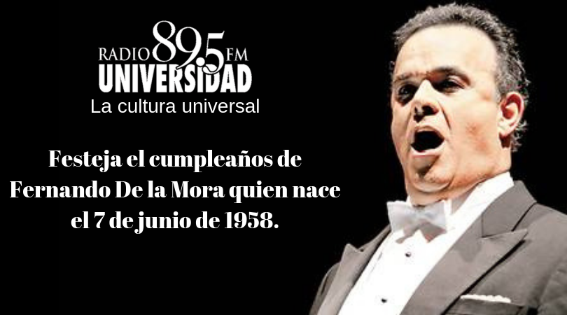 AutonomaRadio's tweet photo. Fernando de la Mora, en 1986,  debuta en el escenario más importante del país y reconocido mundialmente: el Palacio de Bellas Artes.  
RADIO UNIVERSIDAD 89.5 F.M.
La cultura universal
https://t.co/5Aqw0SLlTV
#Queretaro #Mexico #FernandoDeLaMora #FelizCumpleaños #BuenViernes https://t.co/csEpqGm7S2