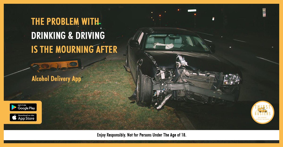 thirstbuster_za's tweet photo. We encourage having FUN but we believe in having it RESPONSIBLY! Don't DRINK & DRIVE, use the #ThirstBusters #AlcoholDeliveryApp instead! Free delivery within 20 - 60 minutes! https://t.co/4RMG8yupdt