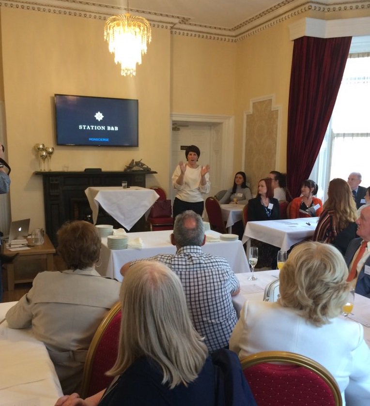 Derry_Chamber's tweet photo. Another busy week for @Derry_Chamber. We event managed the launch of @StationBnB - the cities first 4* B&amp;B, ran another successful #networking event plus we welcomed several new members. #FridayFeeling https://t.co/LwvWQDhnt1