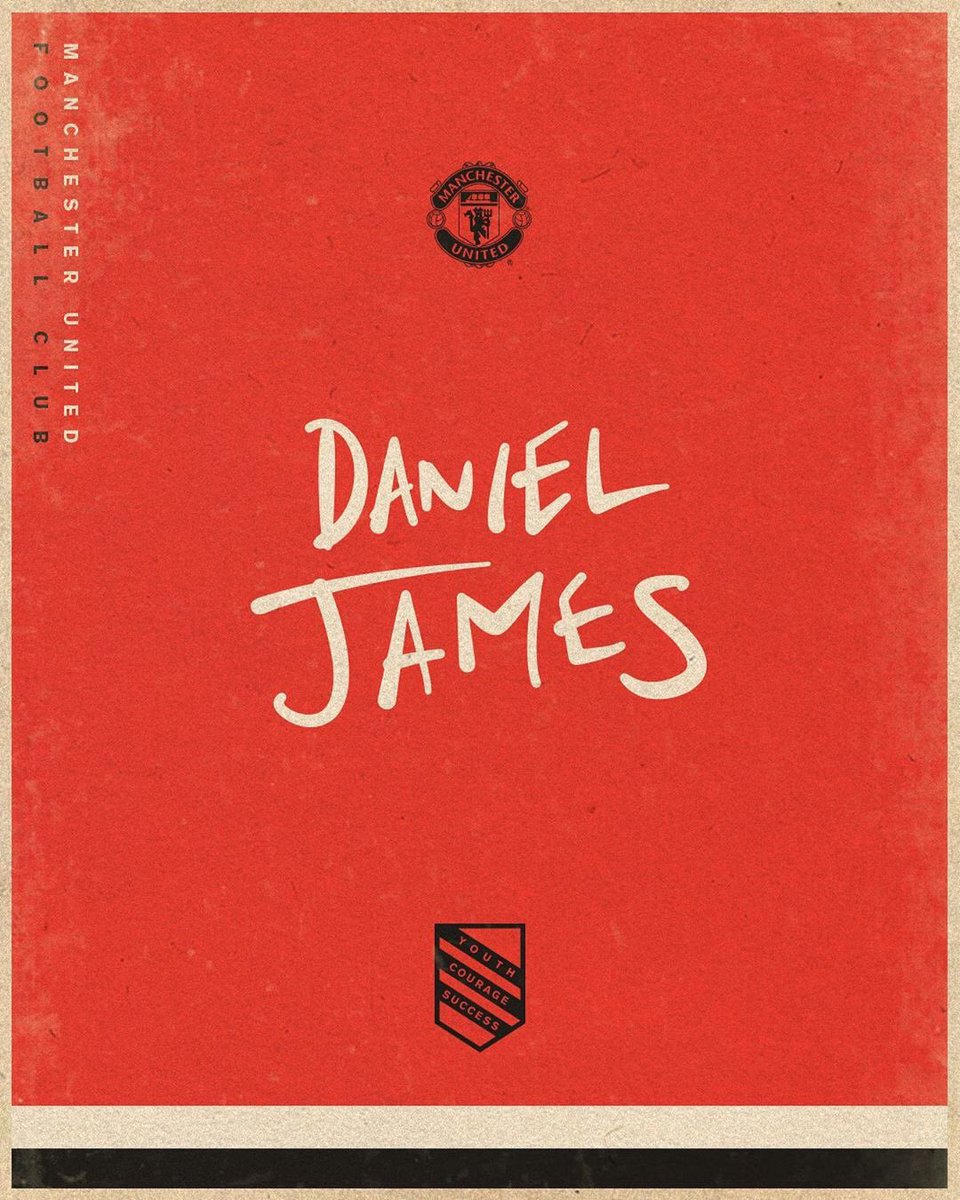 ManUnitedWill's tweet photo. Daniel James ha aprobado sus pruebas médicas. Futuros detalles serán ampliados la semana entrante cuando se abra la ventana internacional. [MU] #MUFC #mulive https://t.co/Ba0Ygbczze