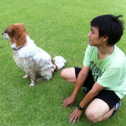 JOMEjen's tweet photo. Me &amp; Happy ❤️ #RIPHappy 
/8yearsago /MUSalaya https://t.co/xzBmxnWSXb