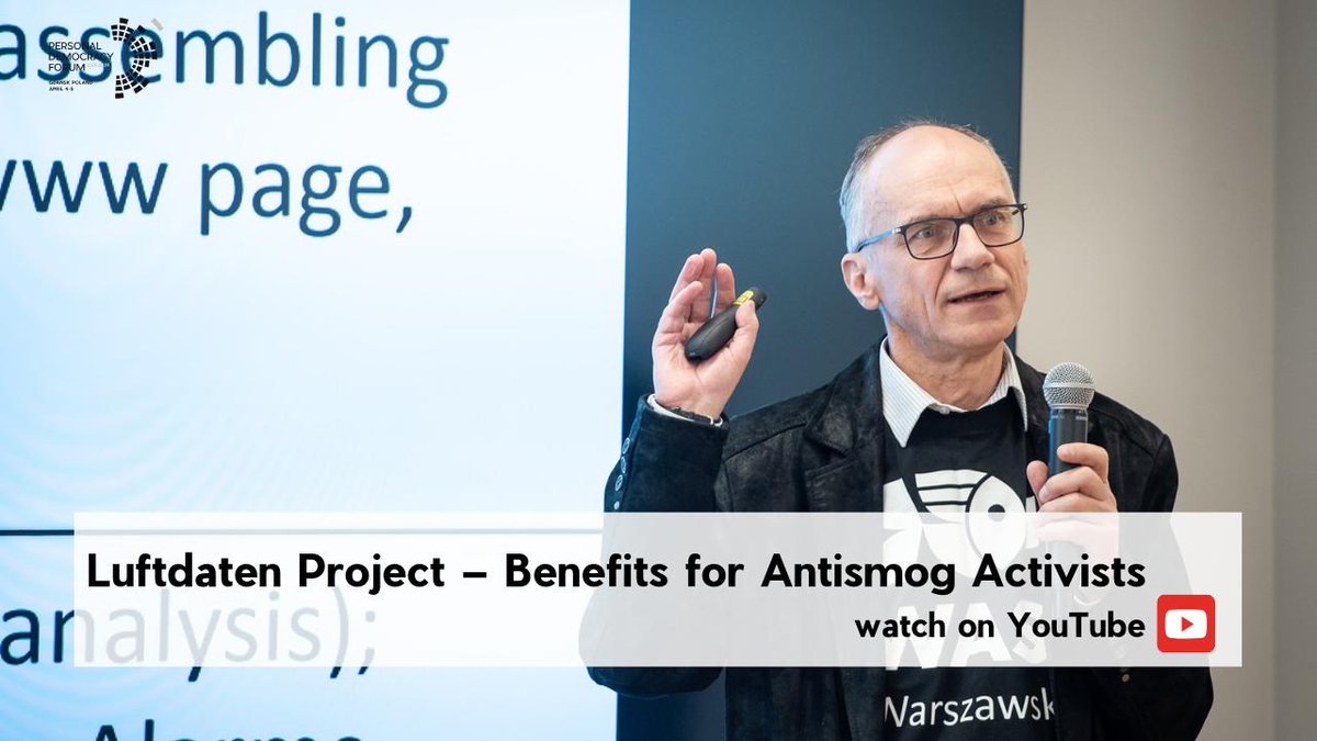 KodujdlaPolski's tweet photo. Watch now the recordings from the 3. Festival of Civic Tech For Democracy at #PDFCEE19:
"Lufdaten project – benefits for antismog activists” by Maciej Pilch @Warszawski_AS
👉https://t.co/gx33mIxin4
#airquality #civicengagement #luftdaten #airpollution #CivicTech #smog #activism https://t.co/yNPk5lvqYe