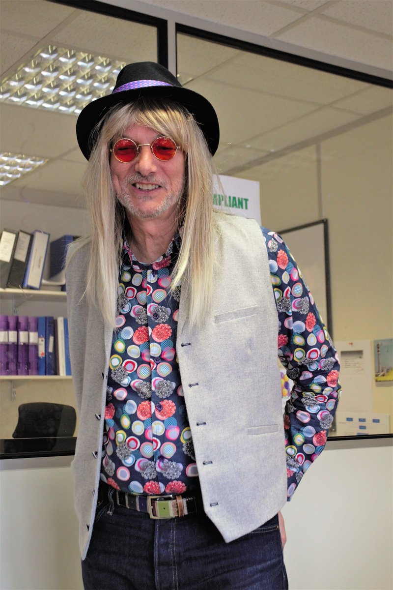 Custom_Pharma's tweet photo. It's been a busy week in the run up to our 40th anniversary. 

From guessing the baby and taking part in a quiz to searching around for photos of our CEO dressed as Wally.

We wrapped it up with a 1979 themed fancy dress day and boy did they  deliver.

#Happy40thCustom #40Years https://t.co/MFOiTJYTne