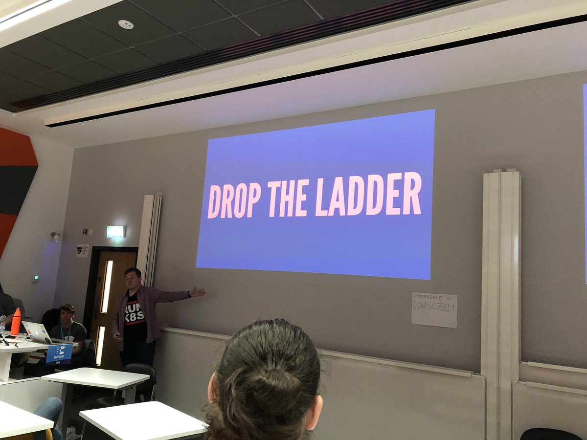 ff0brickcode's tweet photo. LOVED this talk by @denhamparry at @BlueConf. Honest, passionate and inspiring 👌🏻 Definitely recommend catching the recording when it goes up #blueconf #blueconf2019 https://t.co/i5DwQ6zZ7e