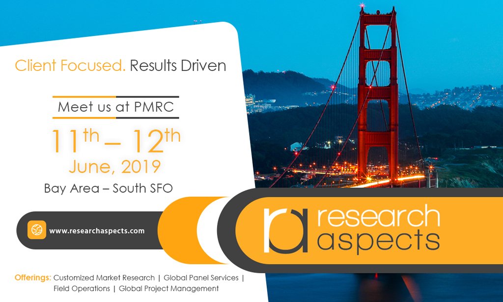 Research Aspects  is proud to sponsor the 10th Pharma Market Research Conference, San Francisco - Bay Area June 11-12.  Meet our team there-  Rajdeep Arora, Jaspreet Singh and Mayank Jain 
#healthcareresearch #marketresearch #pharma #medicaldevices #biotech
