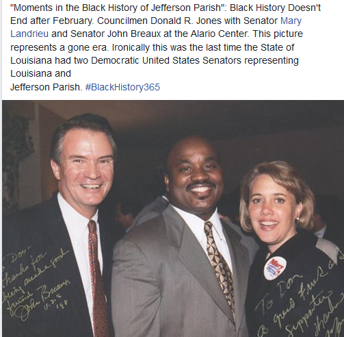 DonaldRJones10's tweet photo. #jeffersonparishhistory
#nola 
#leadershipthatworked https://t.co/YbTy3jN6t2