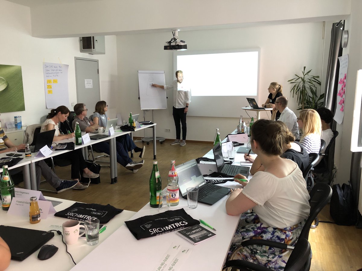 Searchmetrics's tweet photo. The exclusive #BlackBelt is the most demanding certification of the #DigitalExpertWeek! Here are our participants getting prepped for this action-packed day! #SEOprofis #SEOChallenge #SEOContest https://t.co/ruDqETbCIH
