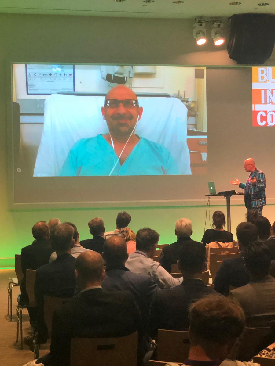 Massive appreciation to <a href="/olingataeed/">Olinga Taeed</a> which are joining us from the hospital bed to tell us what China will do with blockchain and how it will influence us! Watch it live on our livestream now bic19.com/live #BIC19