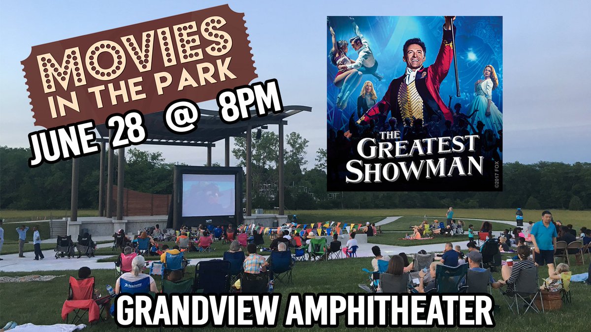 GrandviewParks's tweet photo. Our first Movie in the Park is June 28th! We'll have food trucks and concessions available! #FreeMovie #ThingsToDoKC https://t.co/srbHyQ9XlW