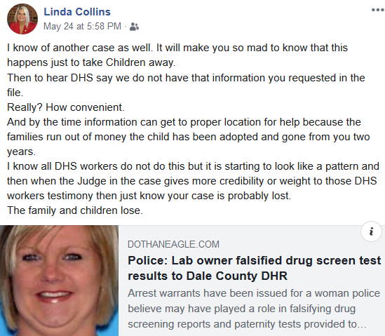 Americachildr's tweet photo. Just days before Senator Linda Collins Smith went missing. A little over a week before she was found shot to death at her home. @realDonaldTrump @POTUS @FBI @FamilyForwardPr https://t.co/k6q1D8CrXa