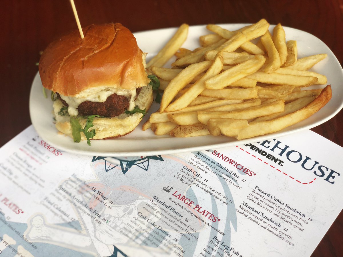 Our Classic Crab Cake Sandwich :)