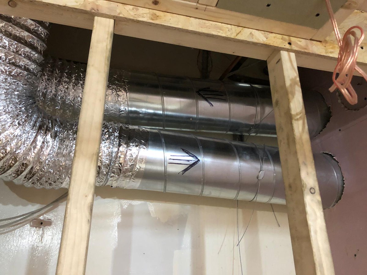 Work in progress - Air Ventilation project being served by Versan Ltd.

#ventilation #workinprogress #projectmanagement #air #engineering #architecture #construction #civilengineering  #uk #airflow