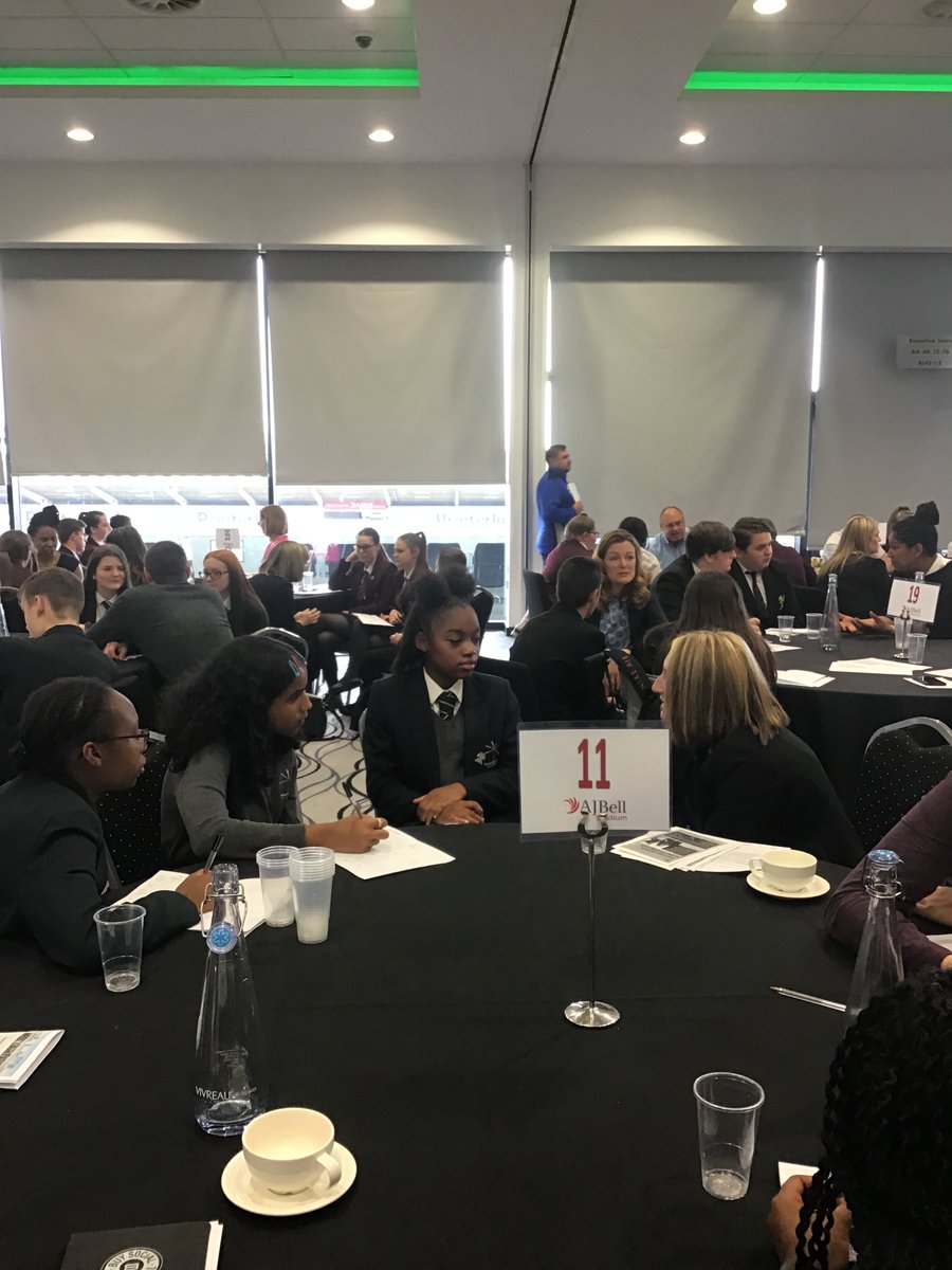 TEMA_Careers's tweet photo. @TEMAcademy Year 9 students had a fantastic time at the @bridge_gm wonderful #MeetYourFuture event today. Excellent opportunity to #network with a wide range of #employers during the #careersspeednetworking! Well done Year 9, you were wonderful ambassadors for #TEMA! https://t.co/EMcOWWUvlA