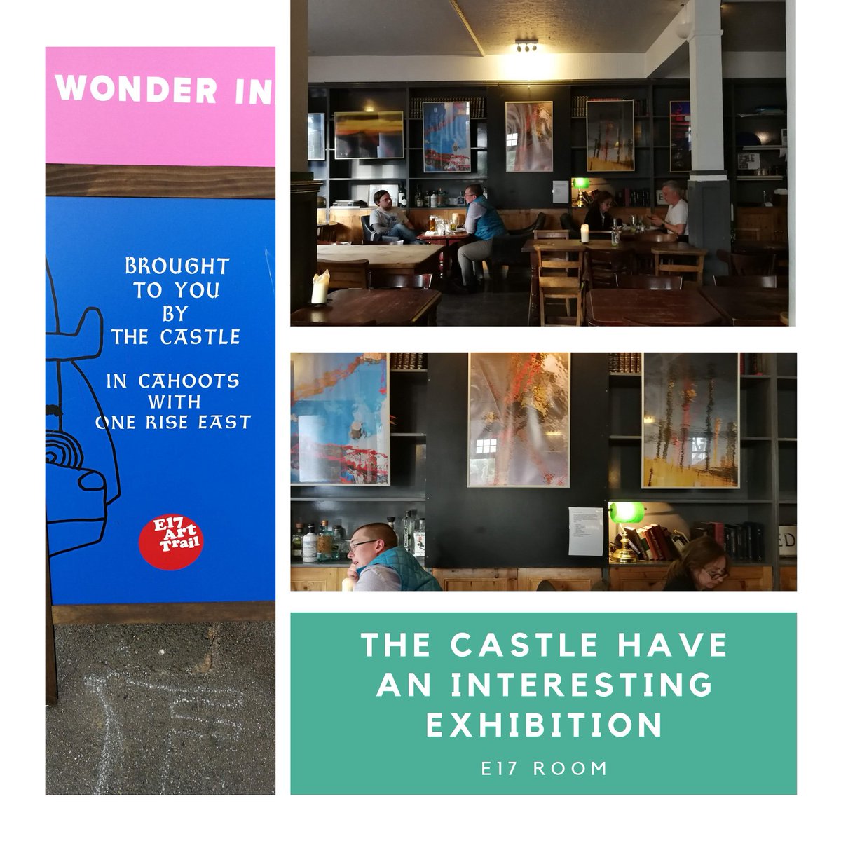 We have been seeing the exhibition around the borough and you? Share with us your pictures. Have you seeing the film Artists Around the Corner? did you like it? #E17Room #Filmstow #WFculture19 #E17ArtTrail #TheCastle