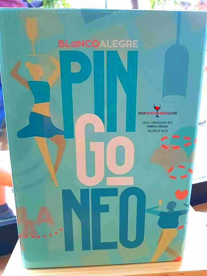 vcastillejos's tweet photo. ¡Estamos de feria en Marbella! 
¿Qué mejor ocasión para probar este vino blanco en oferta llamado #Pingoneo? 
Te esperamos en nuestra #VinacotecaCastillejos 
#Vino #Blanco #Feria #Marbella https://t.co/mD73rLpp7k