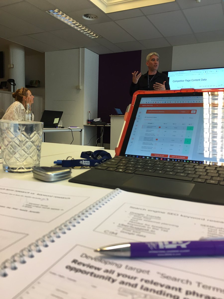 CaitlinSWatson's tweet photo. โPeople need to see your content 7 times before they want to find out more about your brandโ Thanks for a super informative and interactive day of learning @grahamhansell @CIM_Exchange @BSNIntLA #BSNcentralservices #BSNComms https://t.co/UuC77cWO1K