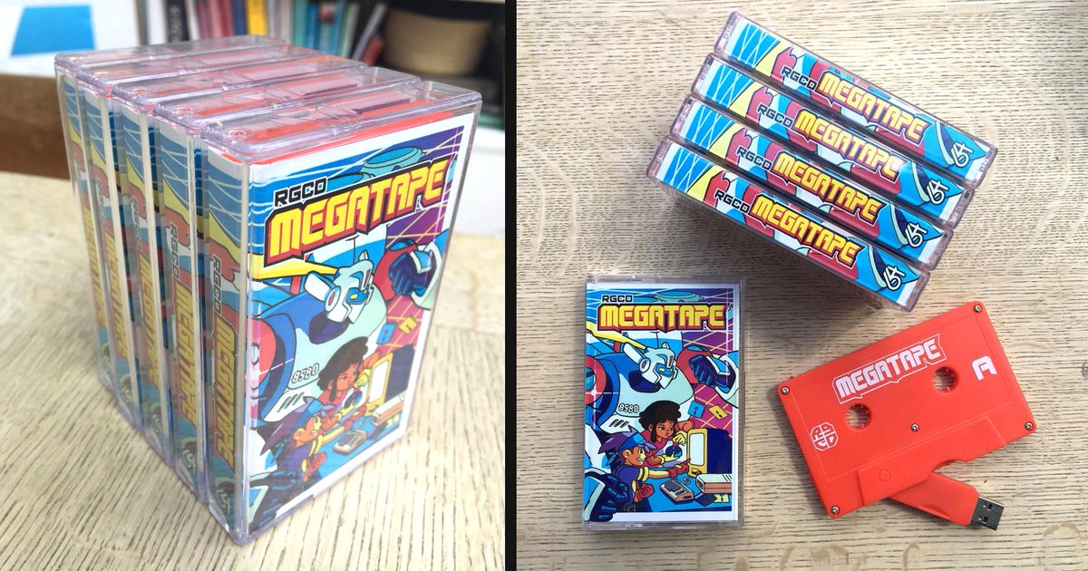 RetroGamerCD's tweet photo. Introducing the RGCD Megatape... #c64 #commodore64 #C64Emulator #c64mini #C64Retweets https://t.co/G5fensRKrD https://t.co/LA5lJanLXu