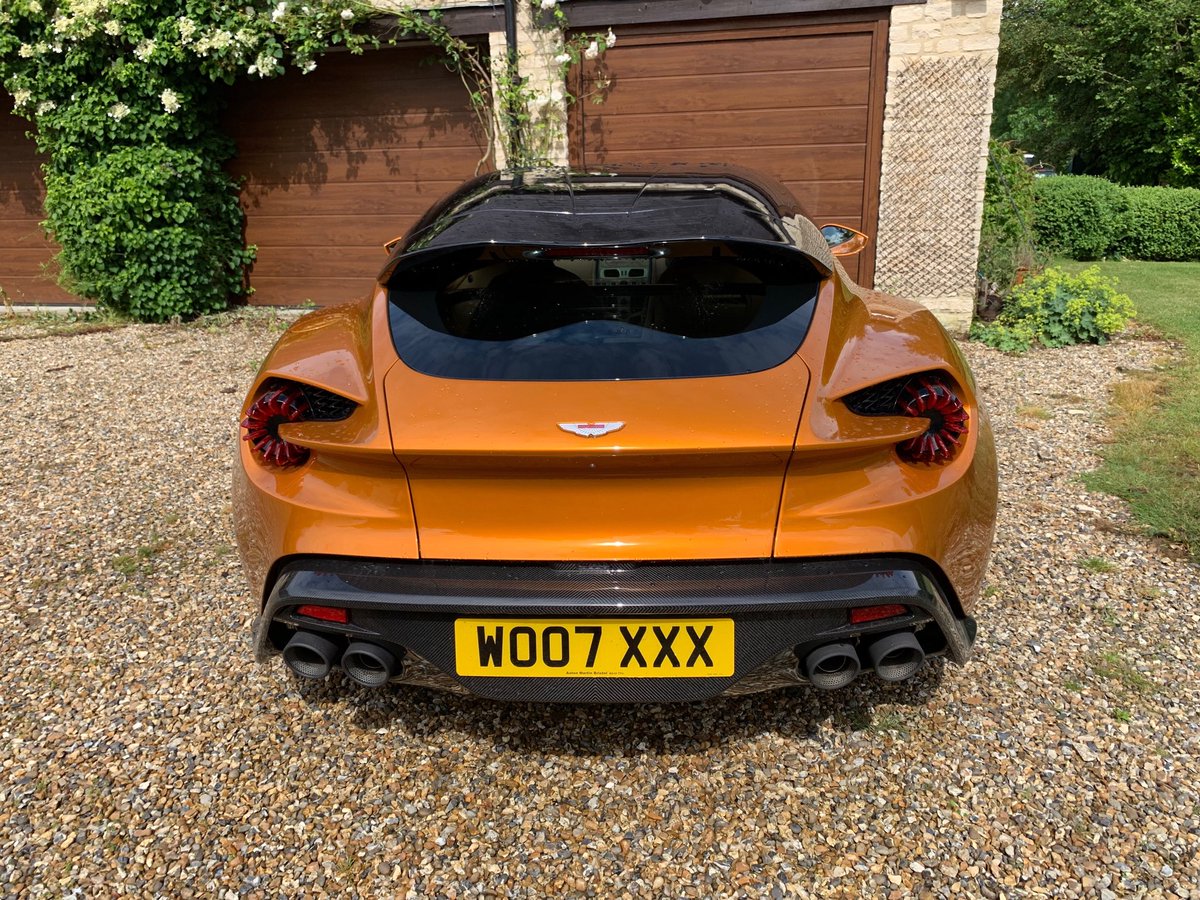 DrDavidSero's tweet photo. My ⁦@astonmartin⁩ #Zagato fully protective wrapped and ready for its trip to the Nurburgring 24 hour race in two weeks. https://t.co/dsn0j4ijFG