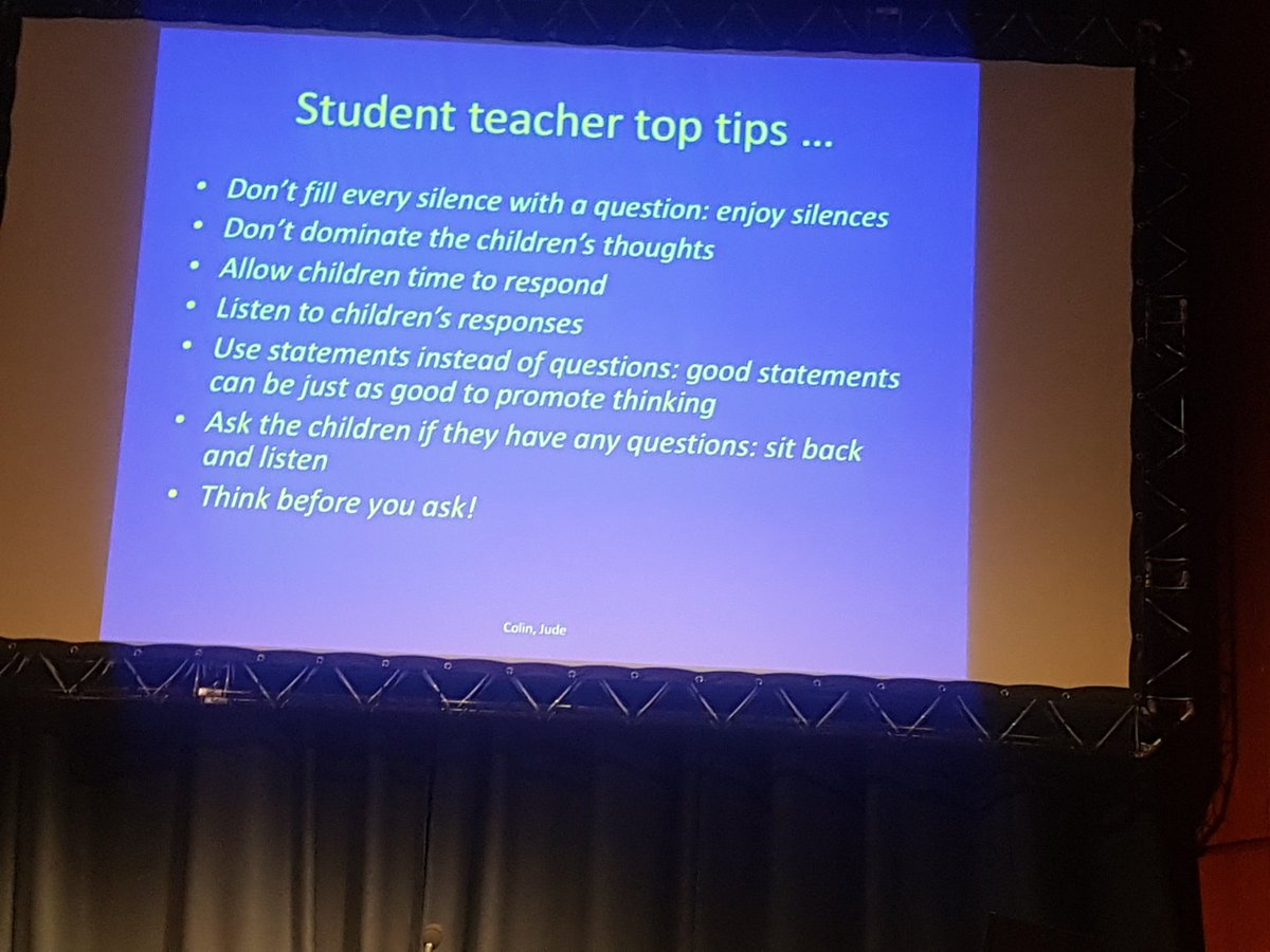 OidePrimarySTEM's tweet image. Some very reflective observations by student teachers in relation to evaluating the quality of teacher questioning &amp;amp; the impact it has on children's learning #PSEC2019 @DrColinForster @JudePenny2