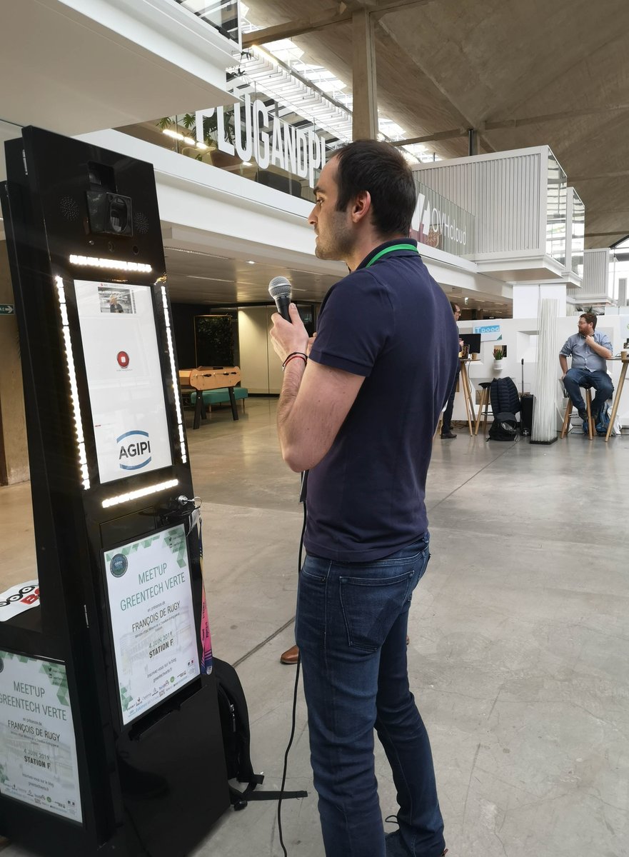 Venez voter pour le prix du coup de cœur du public du #MeetUpGTV 2019.
C'est ici agipi.com/meet-up-greent…
Cliquer sur je vote, visionner la vidéo et donner votre unique voix à votre #startup coup de cœur #Greentechverte #DeveloppementDurable @Min_Ecologie 
greentechverte.fr/2019/06/07/vot…