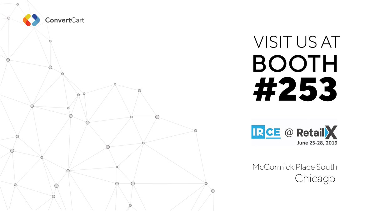 ConvertCart's tweet photo. "The one-stop-shop for all your e-commerce needs" - @IRCE_Official, is just 17 days away. Do not forget to meet @ConvertCart - The All-in-One Conversion Optimization Tool Suite at Booth #253.
Schedule a meeting with us - https://t.co/sVKrfGQxBA
#irce2019 #ecommerce #convertcart https://t.co/X1mcCOQI3j