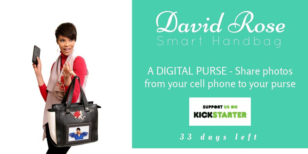 Crowdfundingrev's tweet photo. David Rose Smart Handbag https://t.co/yhUDQMFQU0 @ceo_davidrose #kickstarter #crowdfunding #handbag #handbagaddict #handbaglover #handbagfashion #handbagbranded #smarthandbag #smarthandbags #digitalpurse #fashion #womenfashion #fashionhandbags https://t.co/08qcpc6Idu