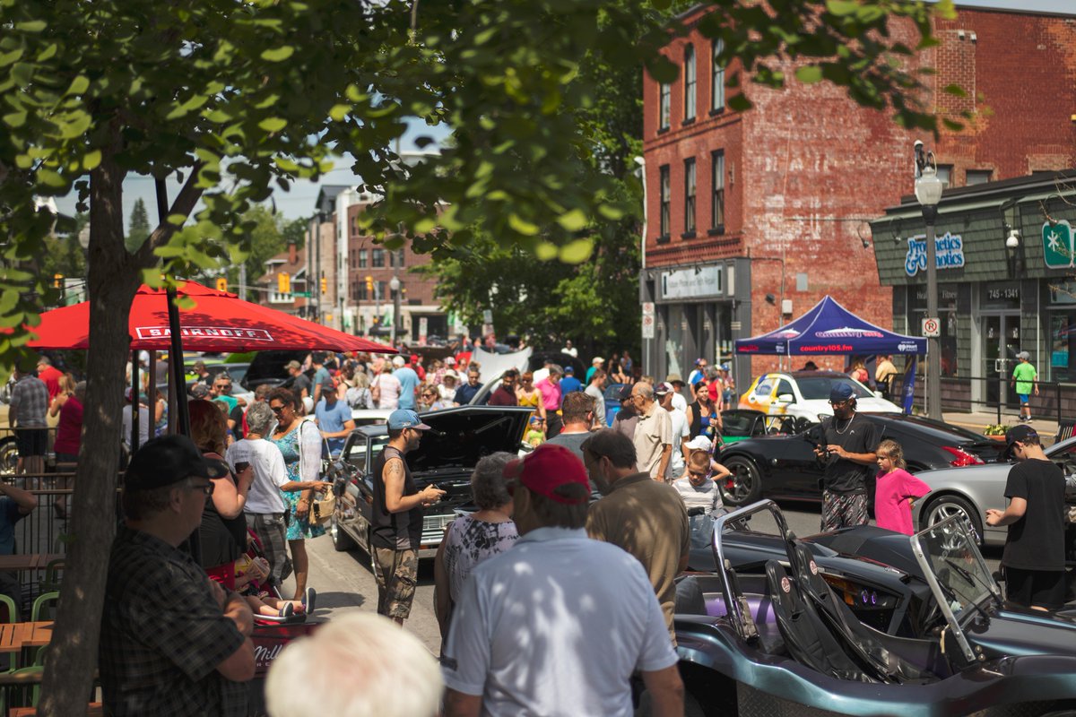 theBoroPtbo's tweet photo. Save the date for your dad! Car Show by @MBPeterborough takes over Hunter Street, next Sunday, June 16th, 10am - 3pm! Come see all the classic and exotic cars in @downtownPtbo! The event is organized and presented by @MBPeterborough in support of @prhcfoundation. https://t.co/7CeIYGLU5n