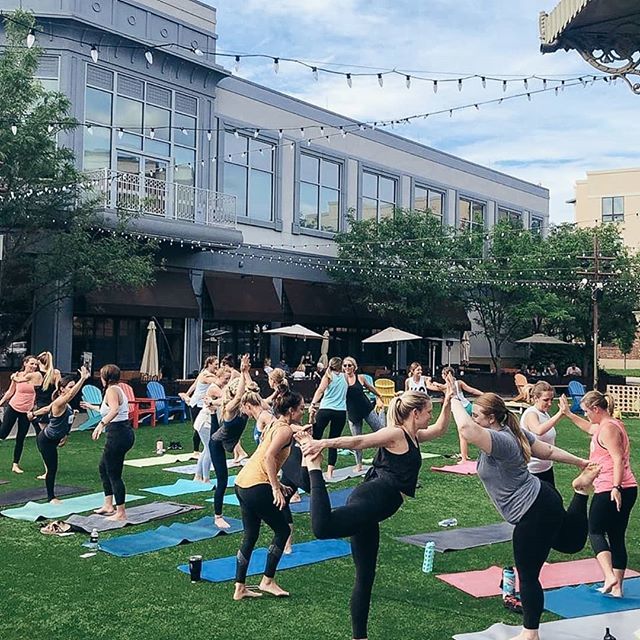 Namaste + Lemonade. 🍋💛 We were thrilled to have @powerlifekc host a yoga class yesterday at Park Place to benefit <a href="/alexslemonade/">Alex's Lemonade Stand Foundation</a>, all organized by @northwesternmutual.  We've been asked if there will be more classes...join us for weekly free yoga eve… bit.ly/2WozcdY