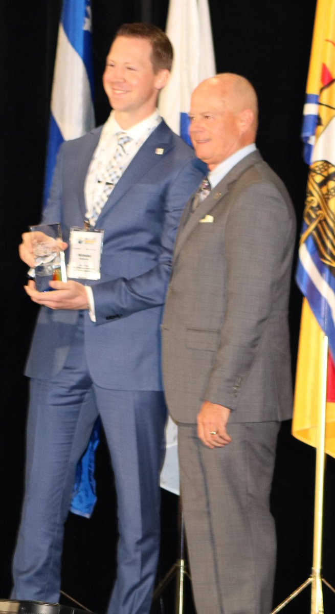 AIC_Canada's tweet photo. Celebrating excellence in the Canadian Appraisal Profession.  Top Appraiser Under 40, Nicholas Ruta!
#AIC2019ICE
#AppraisersKnow https://t.co/d18yw87iD4