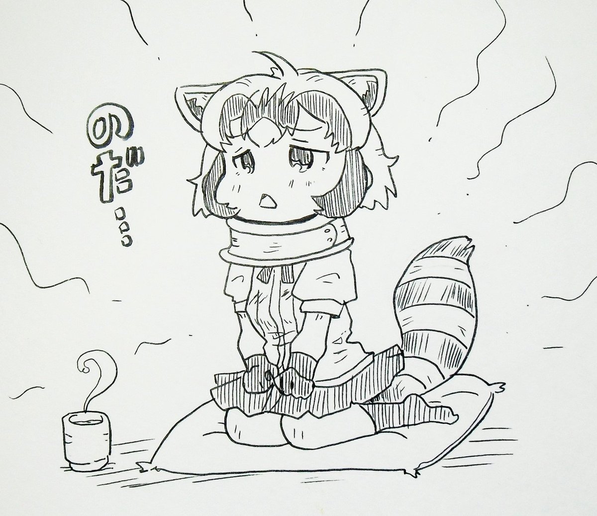 今日のアライさん
今日はむち打ちの日ですって…
御免ねアライさ～ん(';ω;`)
#アライさん
#けものフレンズ 