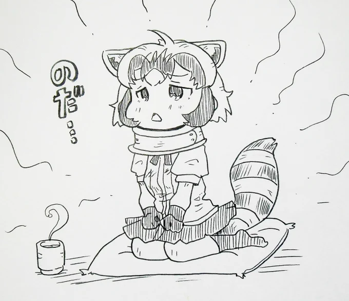 今日のアライさん
今日はむち打ちの日ですって…
御免ねアライさ～ん(';ω;`)
#アライさん
#けものフレンズ 