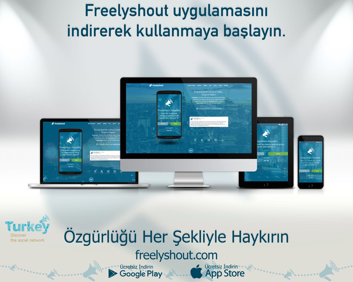 Hi, Huawei.  We're monitoring US sanctions.  And we support you.  If you want to install our application on your devices, you can install Freelyshout. We are honored to work together.

#Freelyshout for #Huawei
<a href="/Huawei/">Huawei</a> <a href="/HuaweiTurkiye/">Huawei Türkiye</a>